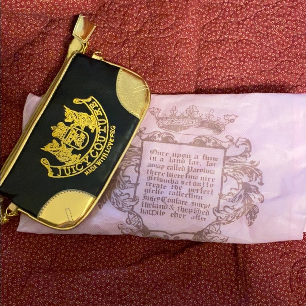 Juicy Couture Wristlet  with Shoulder Strap